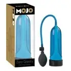 MOJO Zero Gravity Pump Blue Penis Pump Enlarger Extender Easy Erection Aid