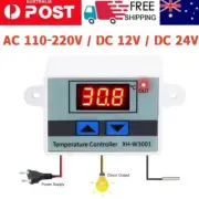 12V/24V/110-220V Digital LED Temperature Controller Thermostat Control Switch
