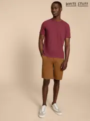 White Stuff Brown Sutton Chino Shorts (D71892) | $104