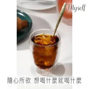 【悠閒下午茶】雙層透明玻璃杯 耐熱玻璃杯 隔熱咖啡杯 防燙茶杯 透明水杯 馬克杯 隔熱玻璃杯 蛋型雙層杯