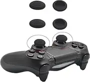 4 pcs Joypad TPU Gel Silicone Stick Cap Thumb Grips Compatible with Playstation 4 PS4/ Playstation 3 PS3/ Xbox One/Xbox 360 Controllers