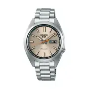 Seiko 5 Sports SRPK91K1 Men's Automatic Watch - Beige Dial, Stainless Steel