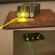 571nm Yellow Dot Laser Module TYPE-C Charging Mini Indicator 571T-20