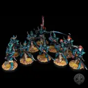 Handpainted Warhammer 40k: Drukhari - Kabalite Warriors