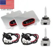 2Pcs For Cadillac Escalade 07-13 Xenon HID Headlight Ballast Igniter D1S Bulb