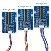 3S 4S 5S 18650 Li-ion Battery Protection Board With Balance & Heat Sink 35A New