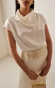 [Toteme] Funnel-Neck Top