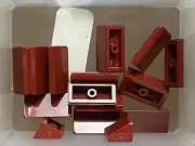LEGO Parts - Dark Red Slope 30 1 x 2 x 2/3 - No 85984 - QTY 15