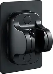 DASITON Large Wall Mount Strong Adhesive Waterproof Handheld Shower Holder,Shower Head Holder,for rv Shower Kids Shower Bathroom Shower(Black)