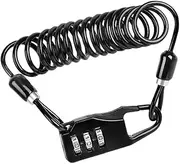 ifundom 1Pc Digital Combination Bike Security Cable Lock Portable Password Lock for Mountain Bikes Electric Bicycles Heavy Duty Theft Protection Easy to Carry