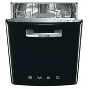 Smeg 60cm Retro Style Built - In Dishwasher - Black