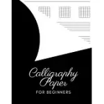 CALLIGRAPHY PAPER FOR BEGINNERS: CALLIGRAPHY PAPER PAD FOR BEGINNERS, SLANTED CALLIGRAPHY PAPER 110 SHEETS FOR SCRIPT WRITING PRACTICE COVER PASTEL