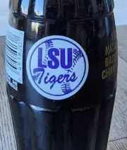 Coke Bottle Collectible LSU Baseball 1997 Champs