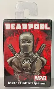 DEADPOOL Metal Magnetic Bottle Opener Diamond Select Toys Marvel Comics Sealed