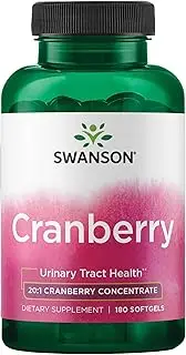 Swanson Cranberry 20:1 800 mg 180 Softgels