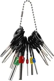 TOKIDNY 18pcs Needle Removal Tool Terminal Tool Connector Removal Tool Wire Terminal Removal Tool Electrical Tool