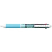 Uni Jetstream Retractable Rollerball 3 Colour Pen Light Blue