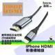 hoco. UA15 Lightning to HDMI 影音傳輸線 2m & 隨插即用 iPhone iPad 蘋果影像分享器