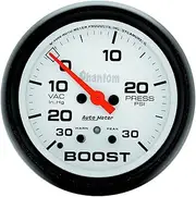 Auto Meter 5877 Phantom Electric Boost/Vacuum Gauge