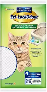 EZI-LOCKODOUR Absorbant Cat Pads