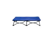 Regalo Portable 122cm Foldable Sleeping Nap Bed Travel Toddler Kids 2-5y Blue