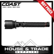 Coast 8000 Lumen Rechargeable Torch with Power IQ OLED COAXP40R