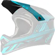 ONeal Backflip Strike S23, peak , color: Matt Black/Turquoise , size: One Size