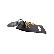 PILGRIM TOE RING GOLD PLATED STEEL STAR FLOWER RHINESTONES ONE SIZE ADJUSTABLE