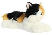 Aurora Adorable Flopsie Esmeralda Stuffed Animal - Playful Ease - Timeless Companions - White 12 Inches