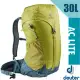 ☆【德國Deuter】AC LITE 30L透氣登山包(Aircomfort 網架背負系統.附防雨套)3421021果綠