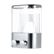 Soap Dispensers Wall Mounted Soap Dispenser Large Capacity 2 Chambers Avoid Leak