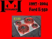 FF DYNAMICS EXTREME ELECTRIC COOLING FAN KIT: 1997-2004 FORD E-350 ECONOLINE VAN