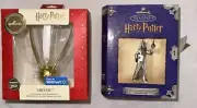 Hallmark Harry Potter Ornaments Hermione Granger Pewter & Gold Quidditch Snitch
