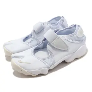 Nike 忍者鞋 Wmns Air Rift BR 淺灰 白 分趾鞋 女鞋 透氣 【ACS】 DJ4639-001