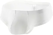 [Generic] Men's Underpant Solid Color Ice Thread Thong Breathable G-String T Pant Athletic Supporter Bikini Underwear