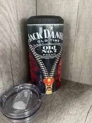 Can Cooler- 4 in 1- Graphic Tumbler- Jack and Coke