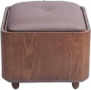 Ottomans Stools Foot Stool Ottoman Footrest Storage Benches Shoe Storage Bench Footstools Black Locker Storage Sundries Storage Stool Box Osman Pouffe Makeup Chair Sofa(Purple)