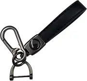 ZWWOGE Leather Keyring for Car, Key Ring Accessories, Leather Key Ring, Unisex Key Ring Car Keychain for Men and Women