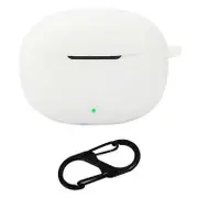 Compatible For vivo TWS 3e Wireless Earphone Silicone Case Anti-drop Protective Cover White