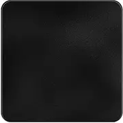 DAWNTREES Glass Mouse Pad, Game and Office Mouse Mat, Desktop Decoration, Suitable for Fast and Precise Control of Various Types of Mice (Black)