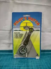 Vintage 1991 Arkin A-OK Toy Pilot's Watch Pilot New in Package