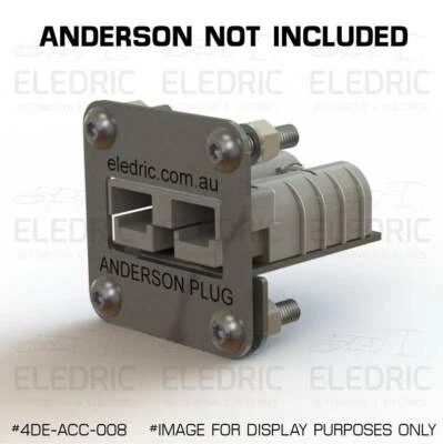 Anderson Plug Flush Mount Plate & Recessed Bracket Only to fit SB50 - 008