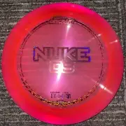 DISCRAFT Z LINE PEARLY NUKE OS DISC GOLF DISTANCE DRIVER PK/PK173-4G @ LSDISCS