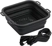 Foldable Ice Bath Bucket | Ice Bath Basket Athletes Recovery - Cold Plunge Basket, Portable Ice Shower Basin, Fruit Washing Basket Silicone, Cold Plunge Accessories