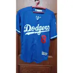 MLB洛杉磯道奇隊MANNY MACHADO客場藍色球衣S號