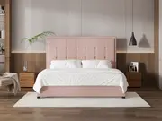 My Style Framed Headboard & Standard Base - Super King / Rosewater / Standard Base