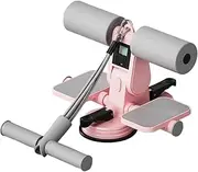 Sit Up Assistant Device - Abdominal Machine with Suction Cups and Pull Rope - Workout Equipment with Counting Function for Strength Training