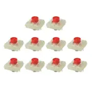 Low-Profile Backlit Keyswitch Cherry MX Red RGB Set -10Pcs for Low