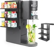 Flavor Pods Holder for Ninja Thirsti WC1001 Soda Maker, Holds 12 Pods Storage Rack for Ninja Thirsties Drink System Soda Machine Syrup Holder Accessories (Shelf Only)