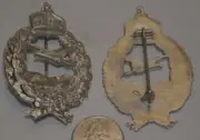 PRUSSIAN RETIRED PILOT'S BADGE, WWI GERMANY INSIGNIA AIR SERVICE REPLICA PRUSSIA